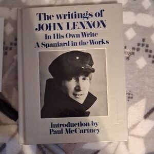 The Writings of John Lennon Coffee Table Book - Blue Cover